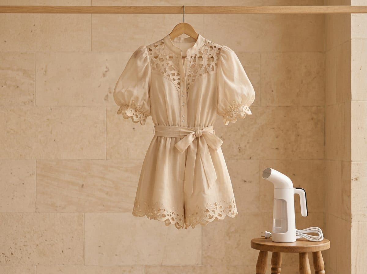 How to care for Champagne Organza Romper
