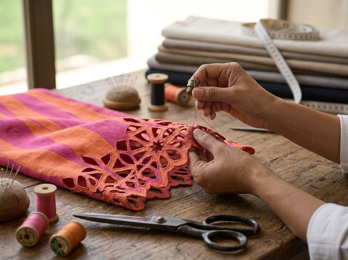 Striped Corset Top & Palazzo Co-ord — in the making, construction and finishing